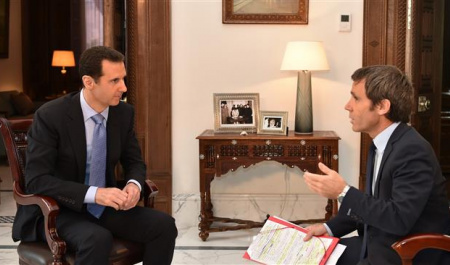 Syria&rsquo;s Assad denies alleged use of chlorine gas in Idlib