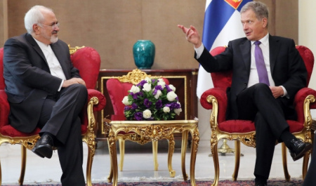 President of Finland Visits Iran