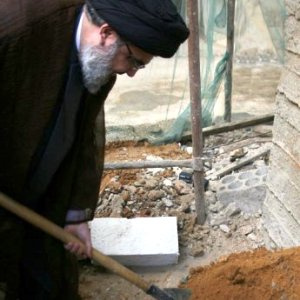 سيد حسن نصر الله به همراه احمدى نژاد ظاهر مى‌شود