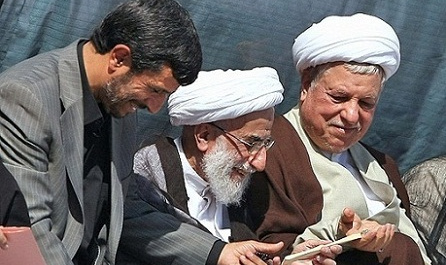 هاشمی رفسنجانی در مقابل "ولیعهد" احمدی نژاد 